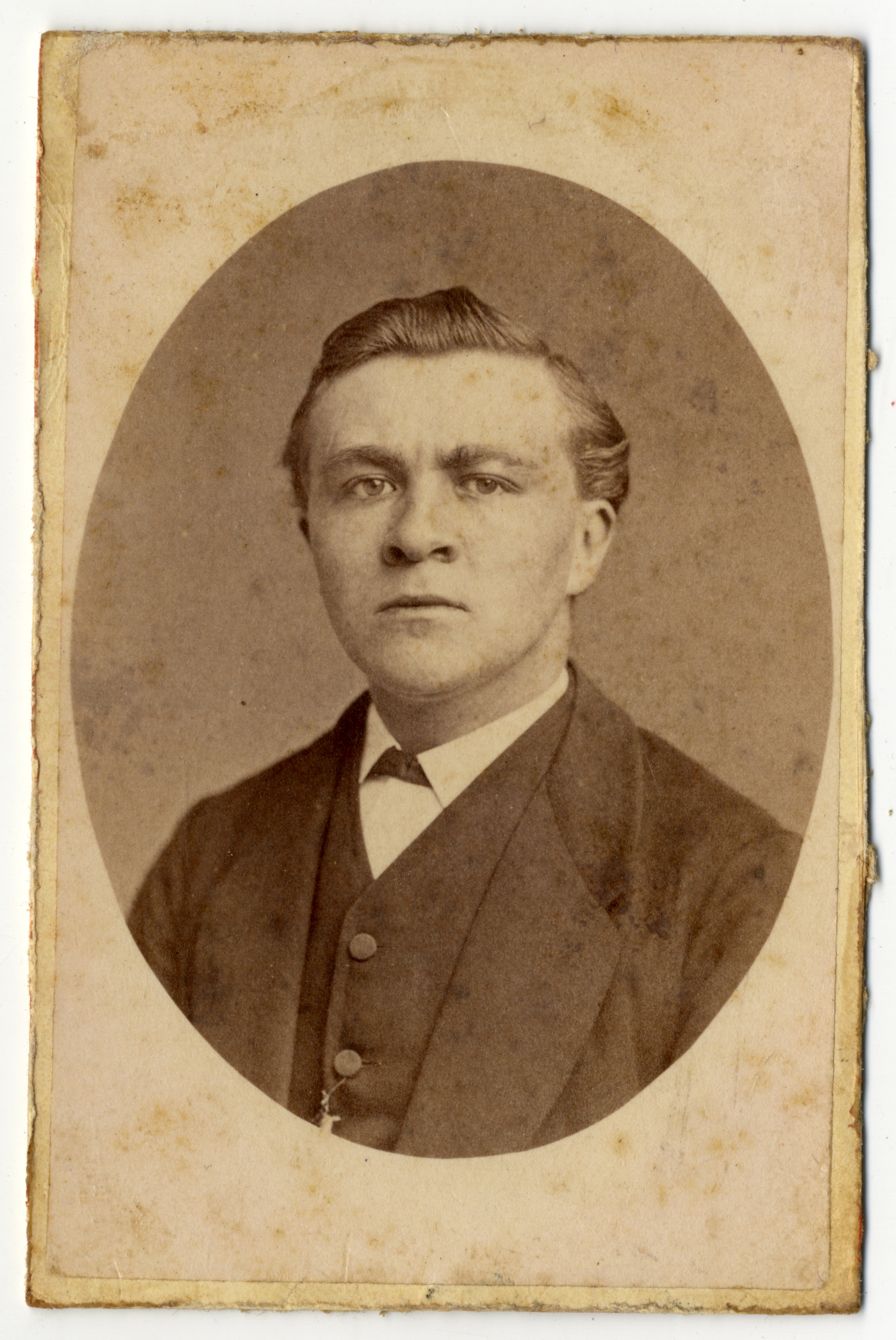 Portret van Jan Abraham Rudolph Kymmell (1851-1922) uit Assen. Kramer, Johannes Gerhardus, Collectie R.C.C. Timmermans-Kymmell, Drents Archief.