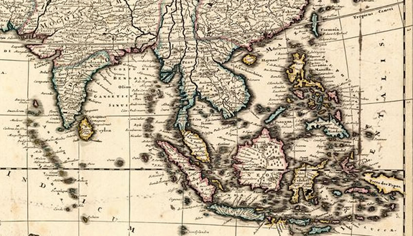 Kaart van Azië ca 1680